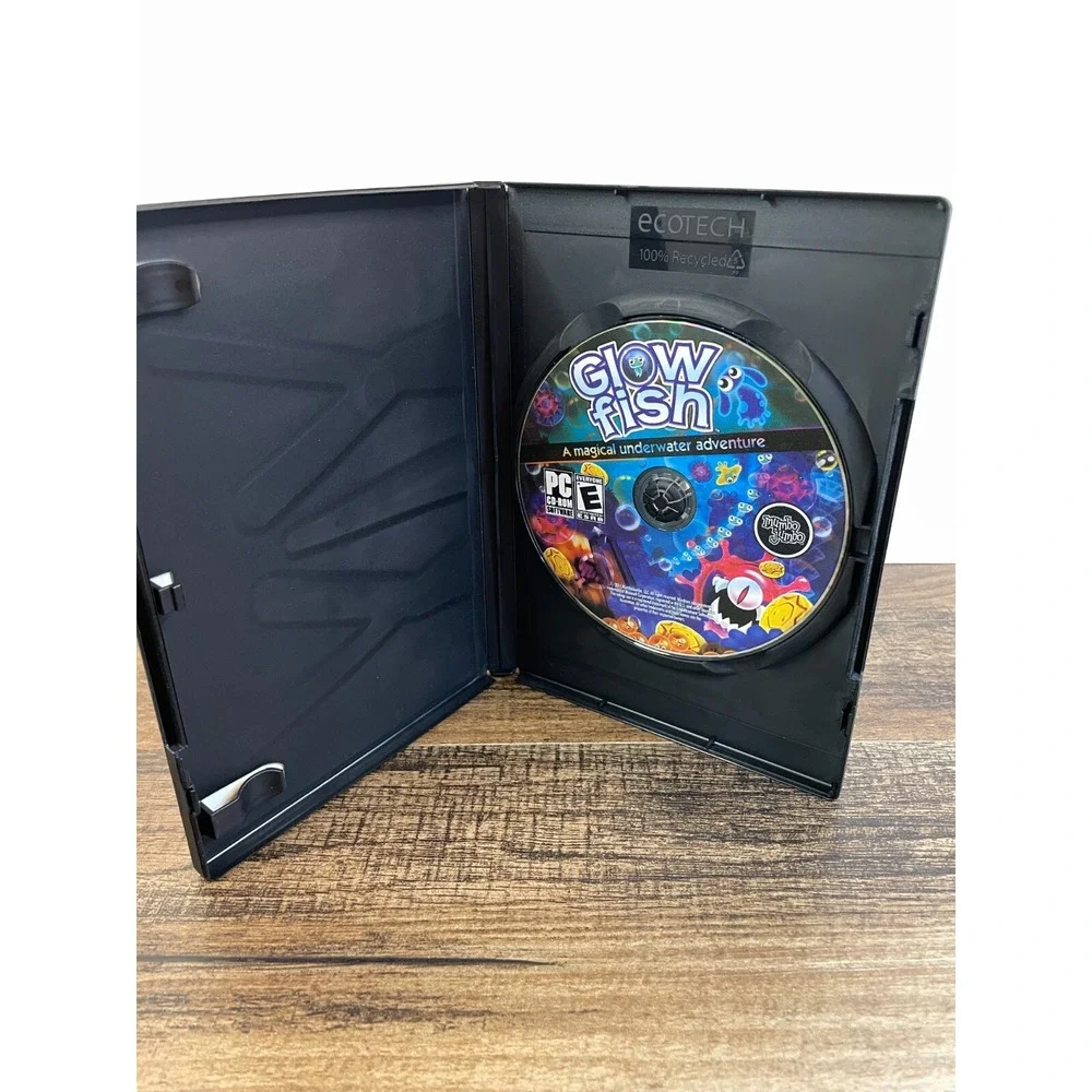 Glowfish PC Computer Game Mumbo Jumbo Underwater Adventure CD Rom Glow Fish